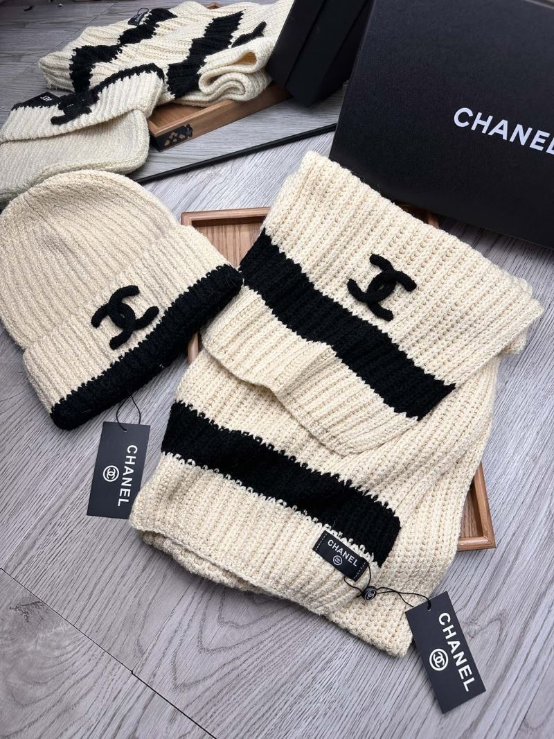 Chanel Caps Scarfs